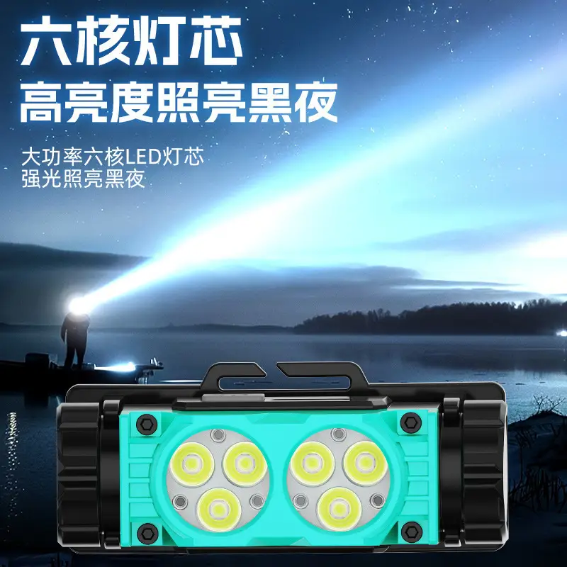 Rechargeable LED Headlamp with Magnet & Magnet Power - Image 6