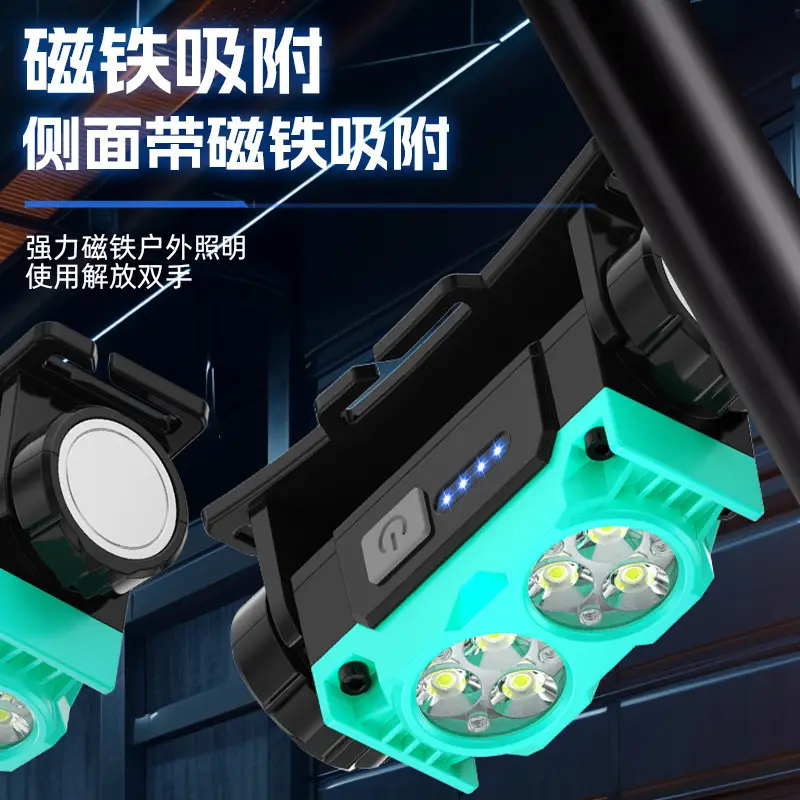 Rechargeable LED Headlamp with Magnet & Magnet Power - Image 7