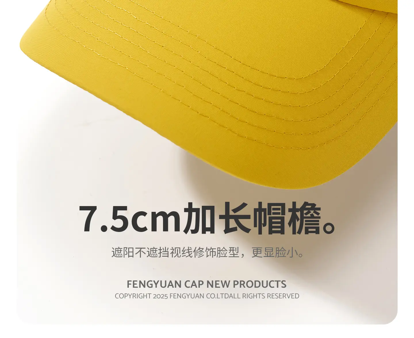 Women Chapter Eigh Baseball Cap with Sun Shade & Embroidery — feature 14