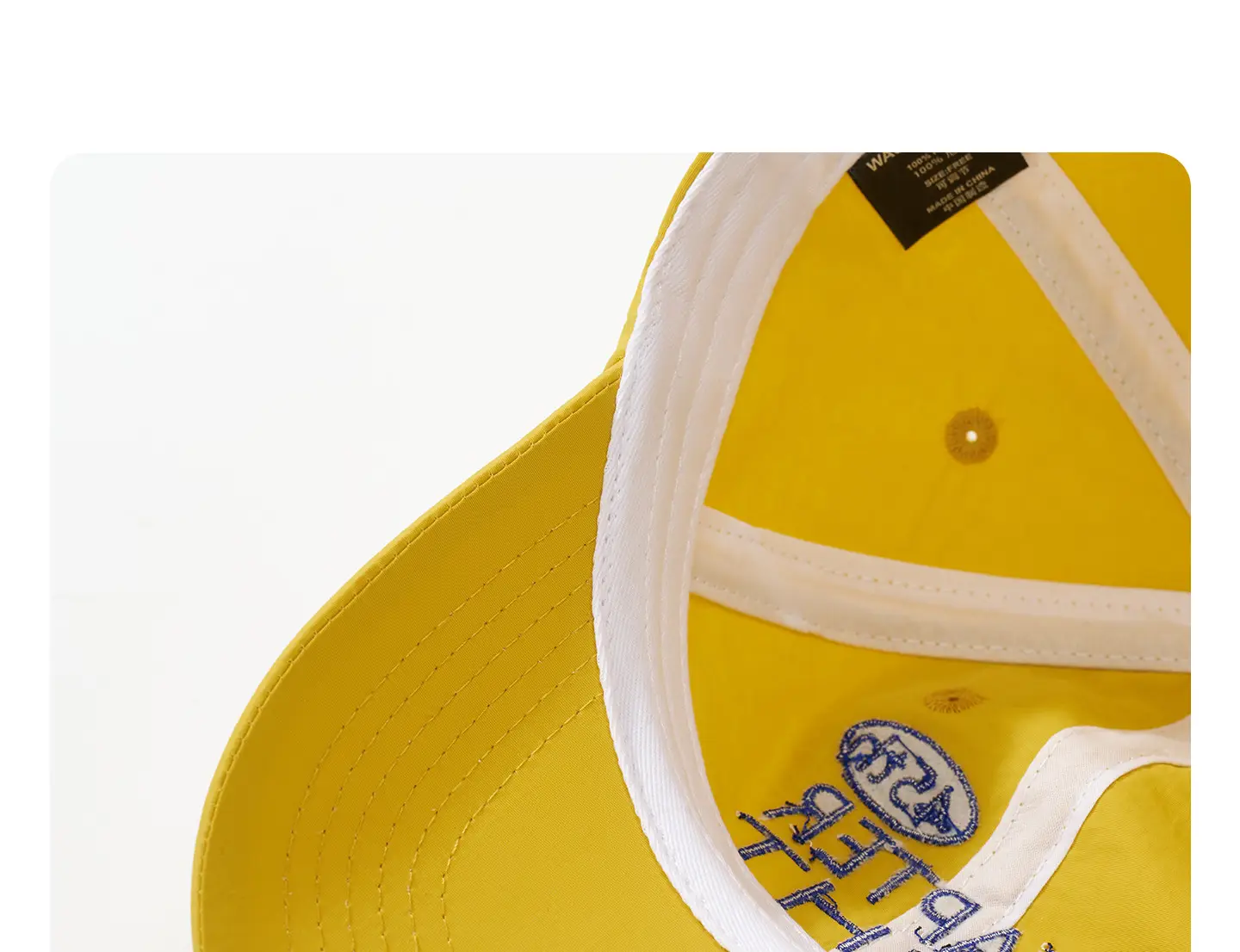 Women Chapter Eigh Baseball Cap with Sun Shade & Embroidery — feature 19
