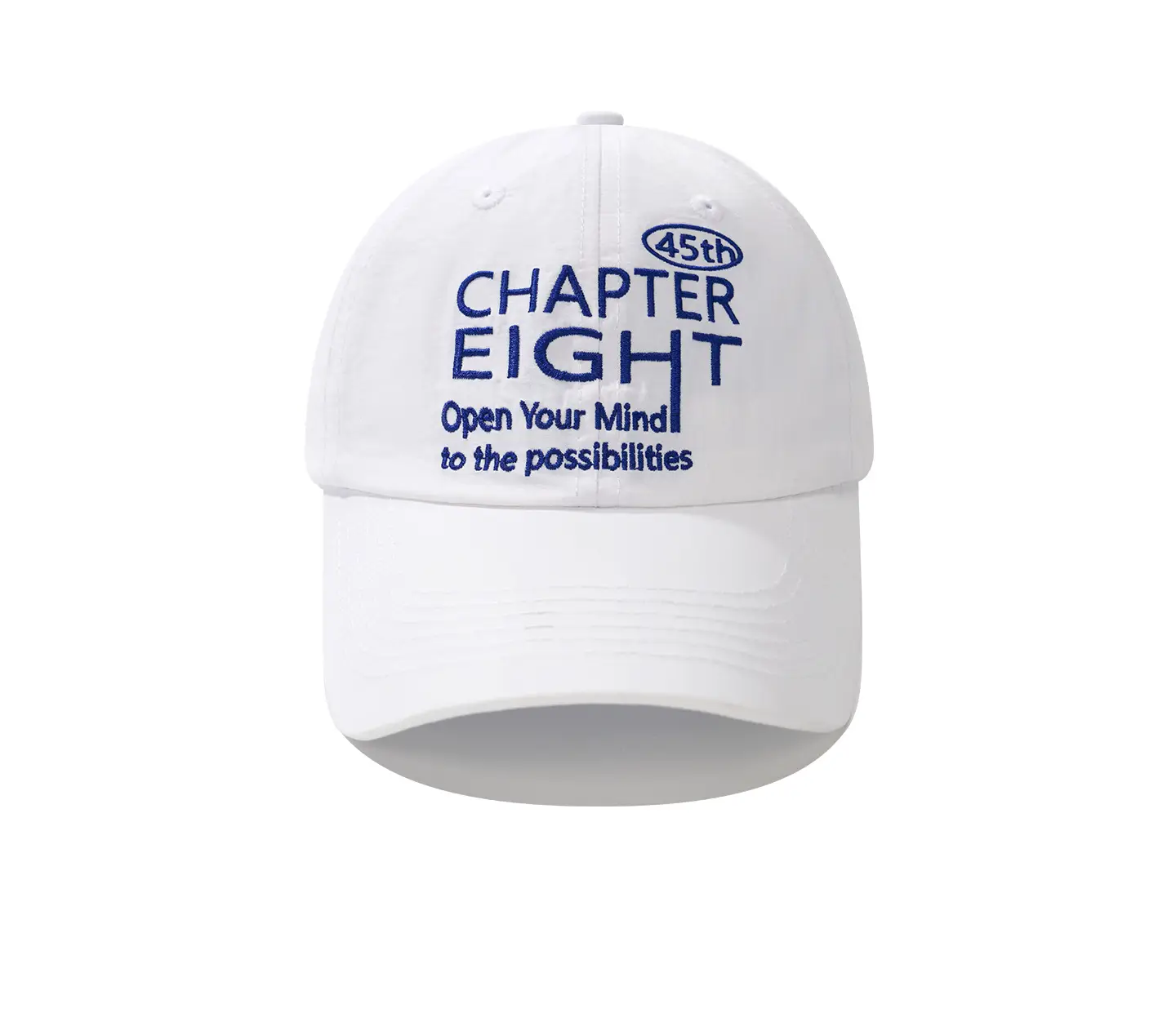 Women Chapter Eigh Baseball Cap with Sun Shade & Embroidery - Image 2