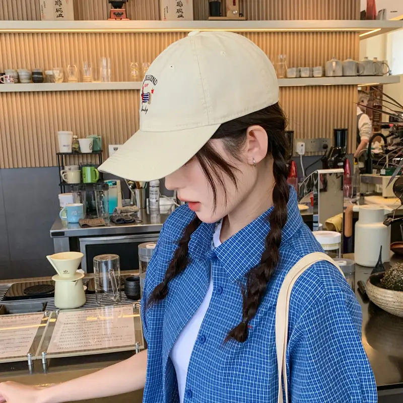Dachshund Embroidered Baseball Cap Brown Women — feature 3