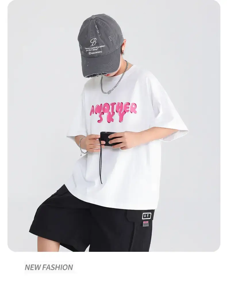 Boys White Cartoon Graffiti T-Shirt 2026 Kids — feature 10