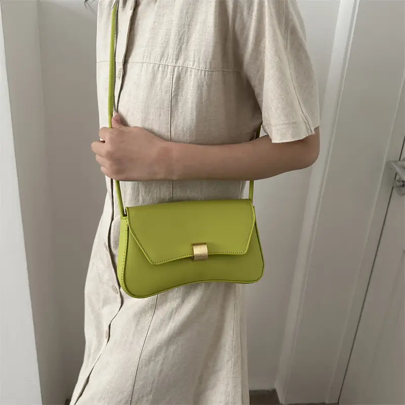 Green Square Crossbody Bag for Women 2026 - Image 3