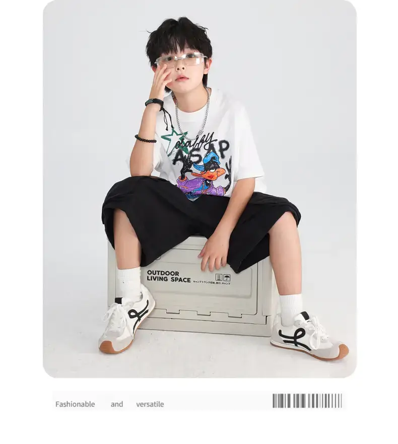Boys Red Donald Duck Cartoon T-Shirt 2025 — feature 8