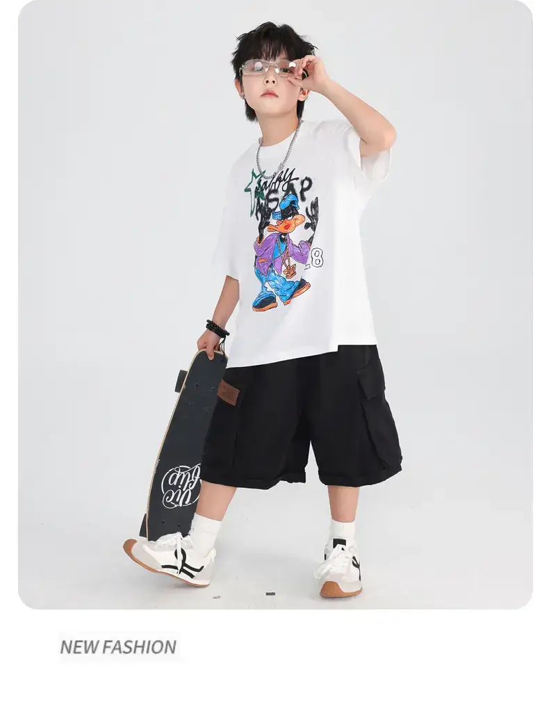 Boys Red Donald Duck Cartoon T-Shirt 2025 — feature 9