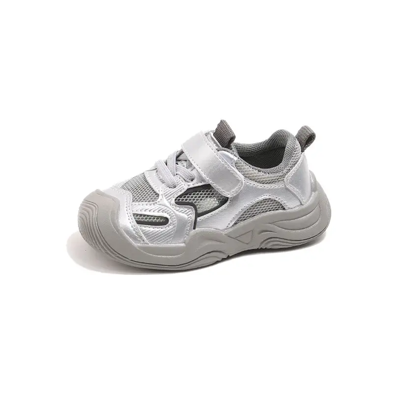 Boys' Sports Shoes 2025 Summer New Style Baby Girl's Mesh Shoes Breathable Dad Shoes Baby Shoes Mesh Running Shoes - Image 7