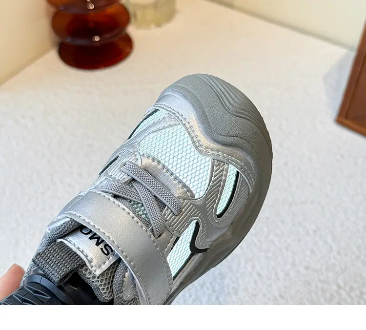 Boys' Sports Shoes 2025 Summer New Style Baby Girl's Mesh Shoes Breathable Dad Shoes Baby Shoes Mesh Running Shoes — feature 18