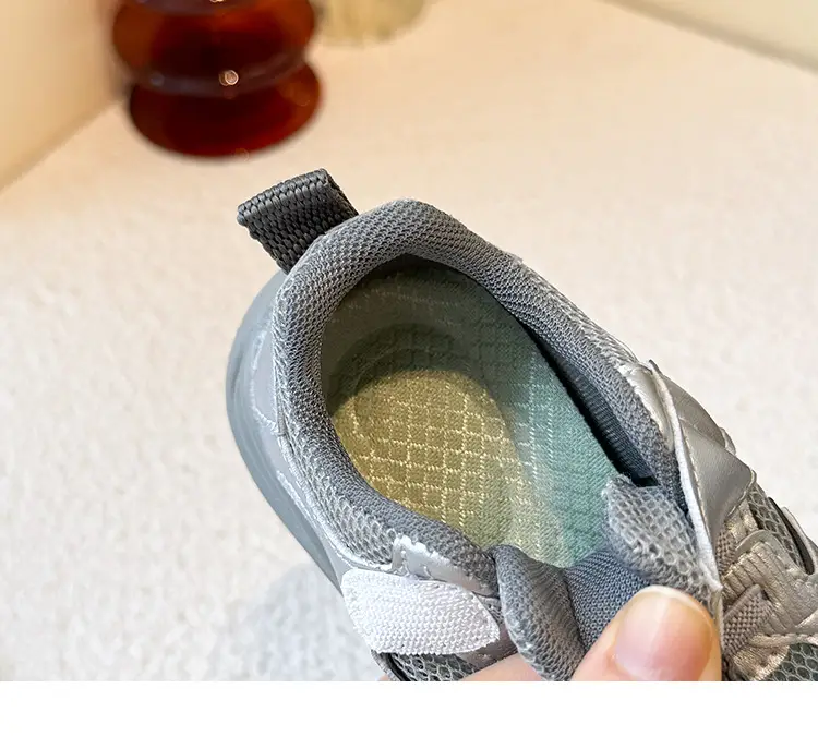 Boys' Sports Shoes 2025 Summer New Style Baby Girl's Mesh Shoes Breathable Dad Shoes Baby Shoes Mesh Running Shoes — feature 22