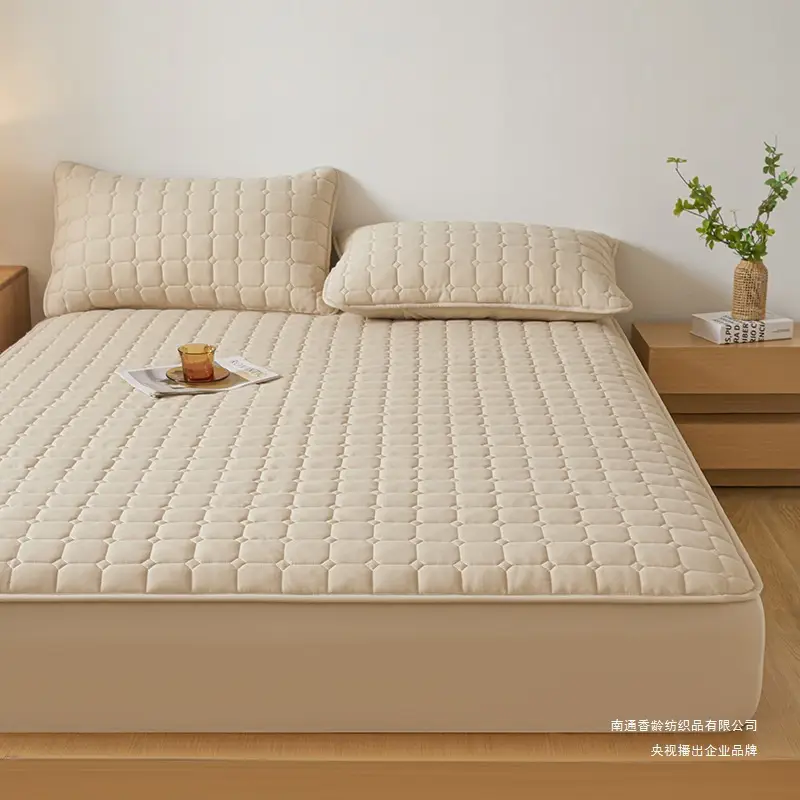 Class a Waterproof Urine-Proof All-Inclusive Bed Sheet 2025 New Thickeneded Quilted Bed Cover All-Inclusive Mattress Protector Bed Cover Cover