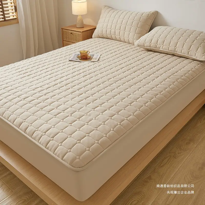 Class a Waterproof Urine-Proof All-Inclusive Bed Sheet 2025 New Thickeneded Quilted Bed Cover All-Inclusive Mattress Protector Bed Cover Cover