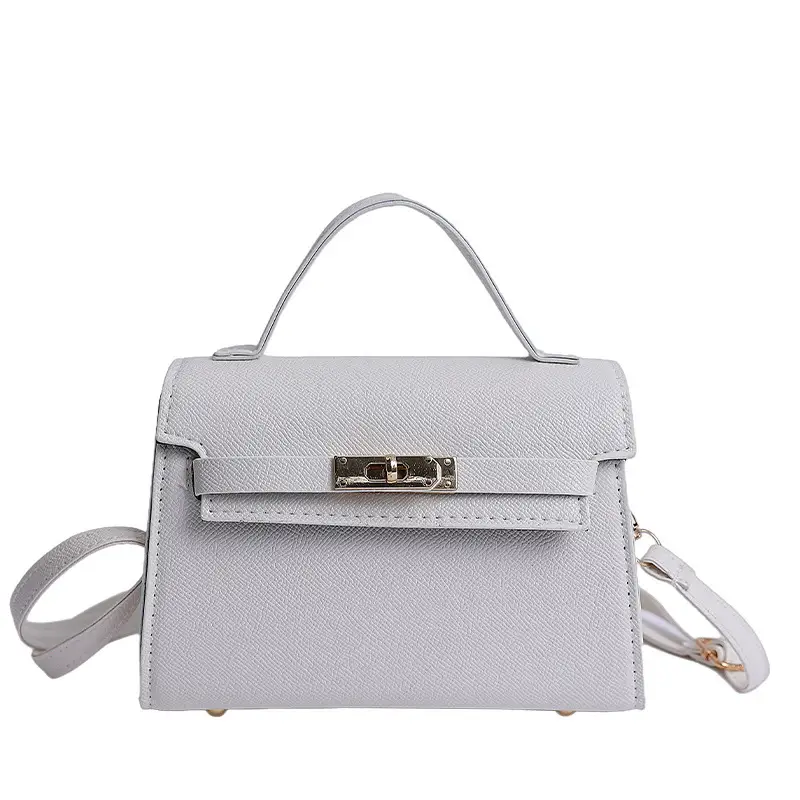 White Korean Style Crossbody Shoulder Bag for Women - Image 10