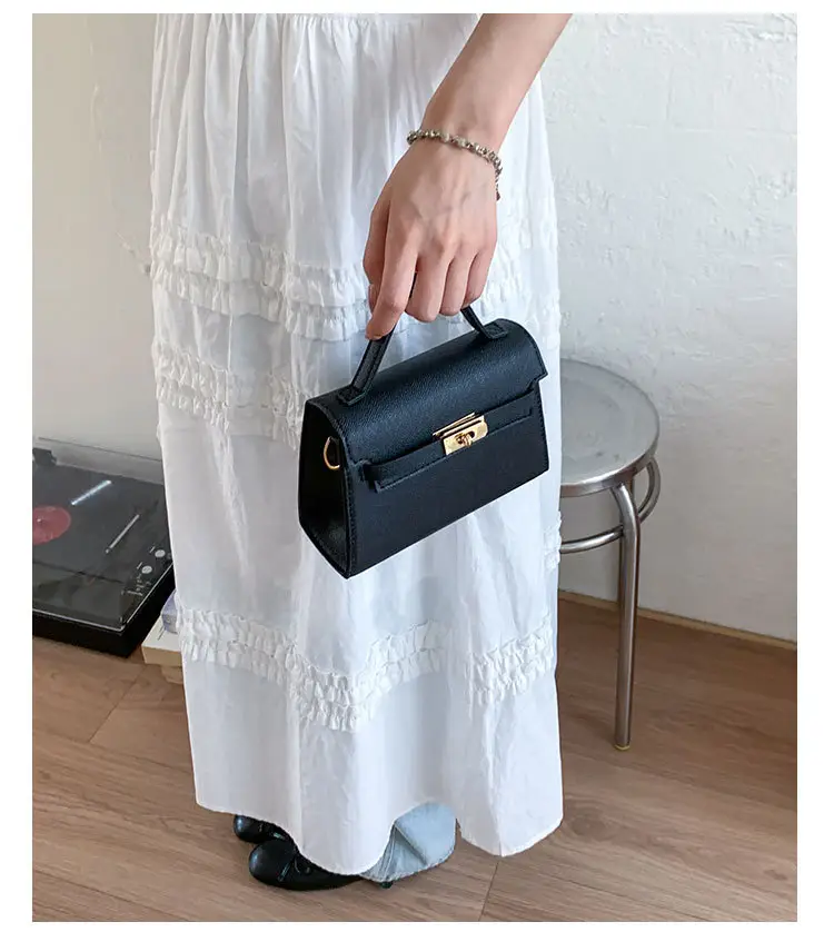 White Korean Style Crossbody Shoulder Bag for Women — feature 14
