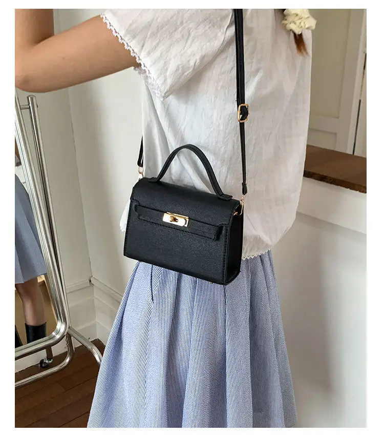 White Korean Style Crossbody Shoulder Bag for Women — feature 15