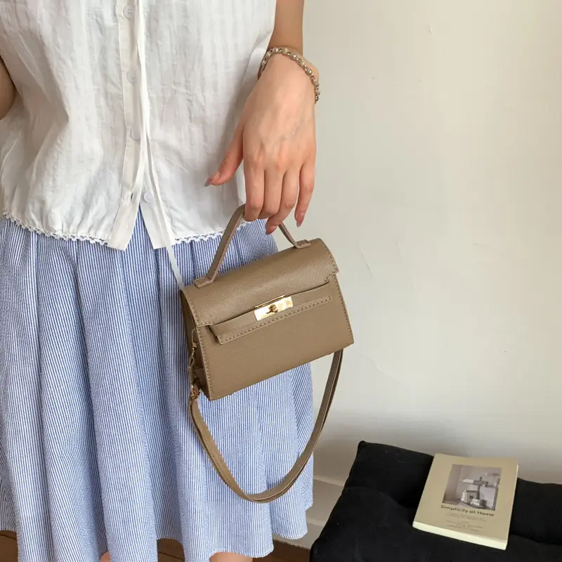 White Korean Style Crossbody Shoulder Bag for Women — feature 17
