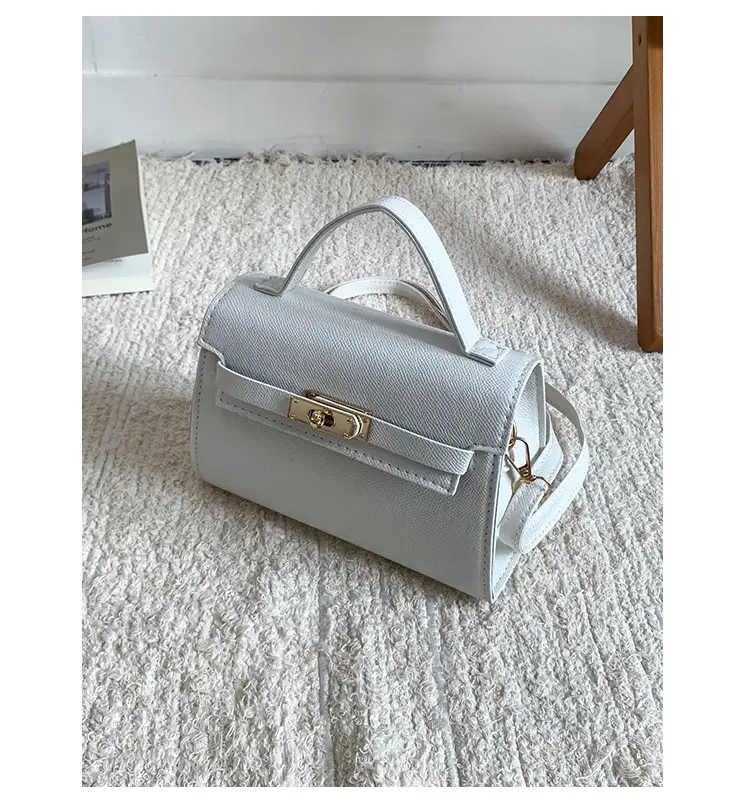 White Korean Style Crossbody Shoulder Bag for Women — feature 22