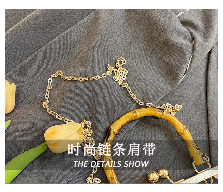 2025 Floral Clip-On Shoulder Bag with Tassel — feature 11