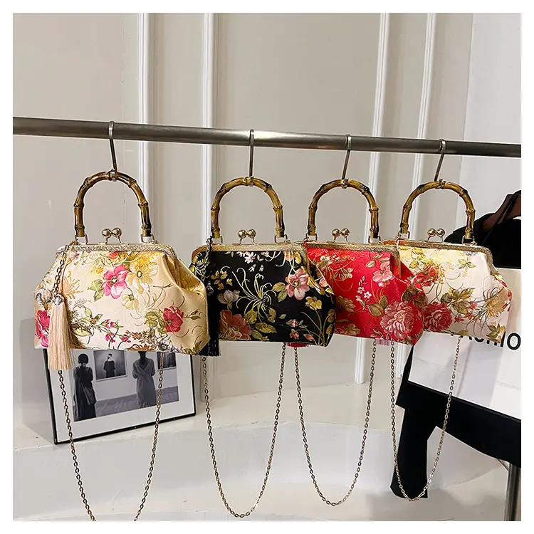 2025 Floral Clip-On Shoulder Bag with Tassel — feature 24