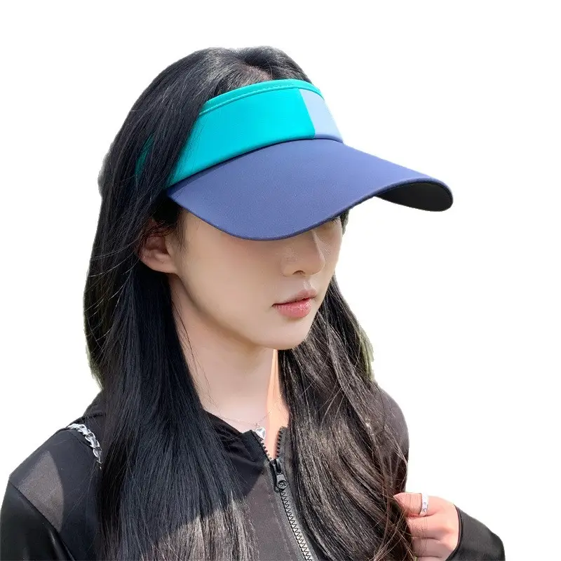 Summer Ice Silk Visor Hat for Girls Sun Protection - Image 11