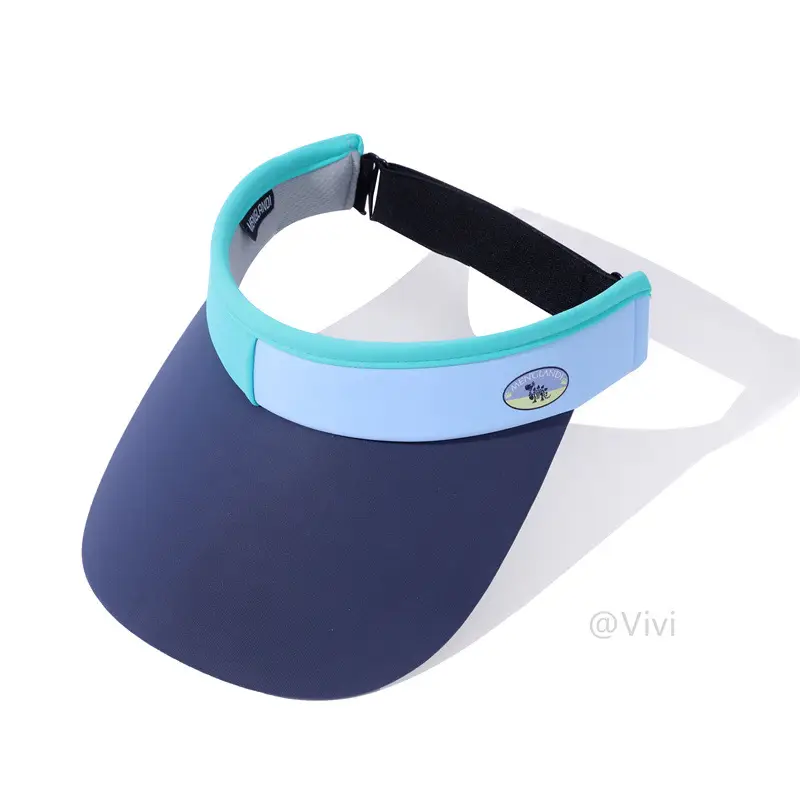 Summer Ice Silk Visor Hat for Girls Sun Protection - Image 4