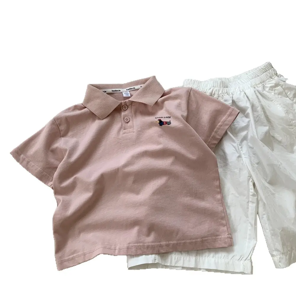 Boys Polo Shirt White Cotton Summer 2025 - Image 6