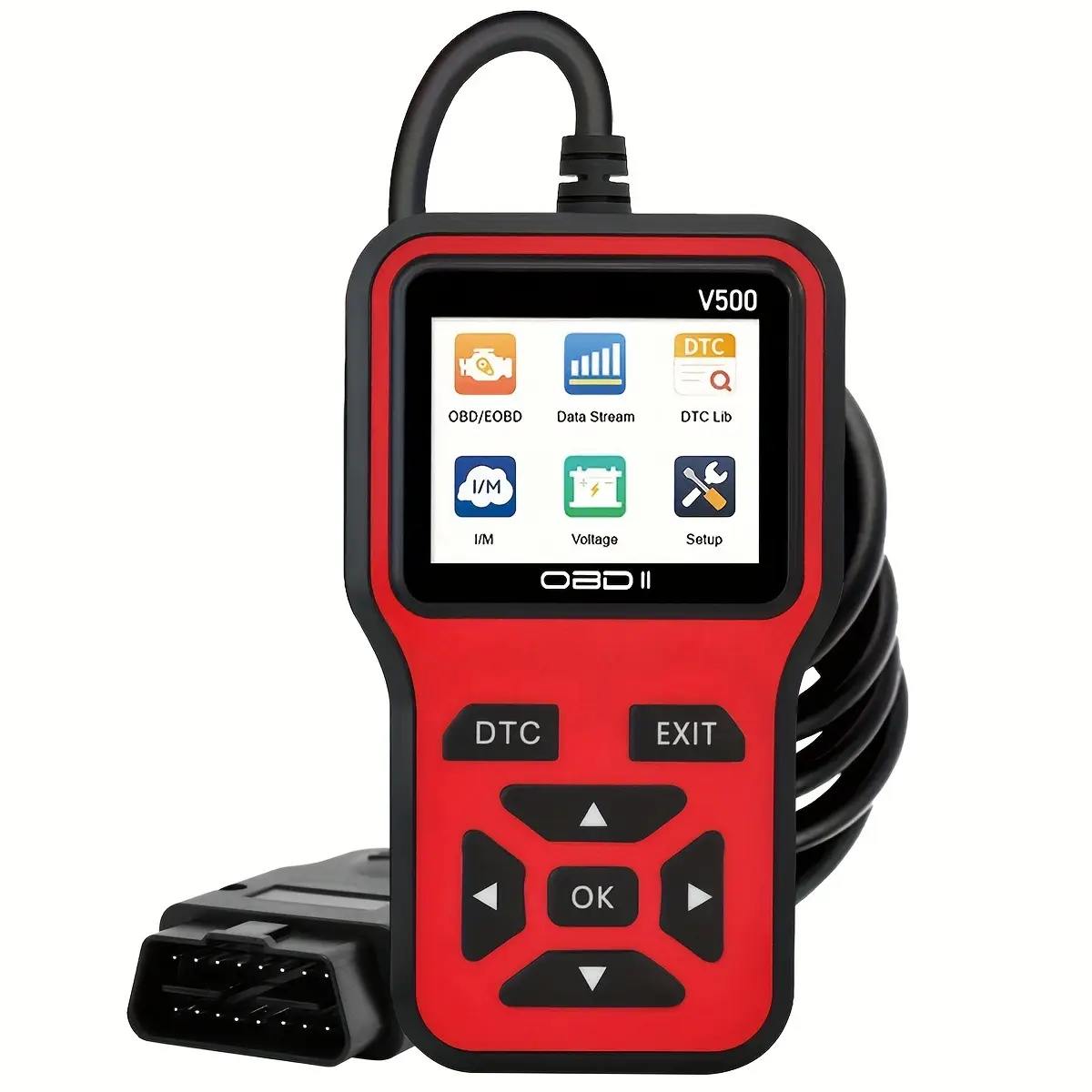 V500 Car Fault Detector Diagnostic Instrument with Universal Display - Image 9