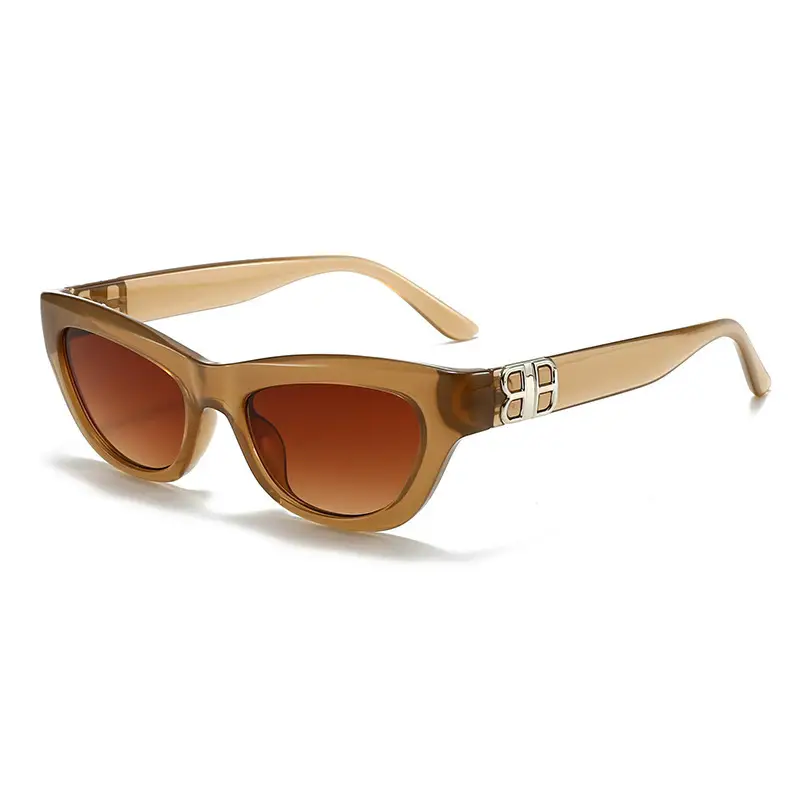 2025 Cat Eye Glasses for Women Golden Frame - Image 4