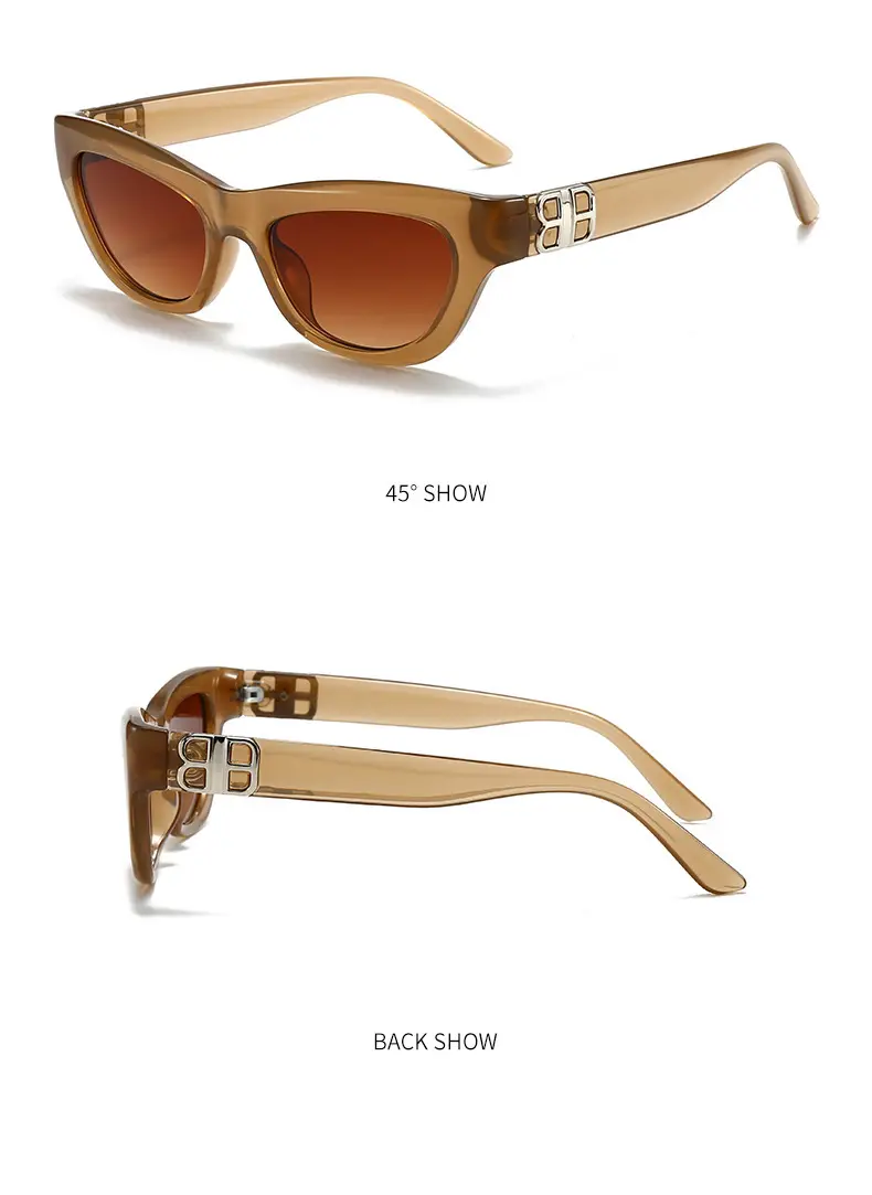 2025 Cat Eye Glasses for Women Golden Frame β feature 10