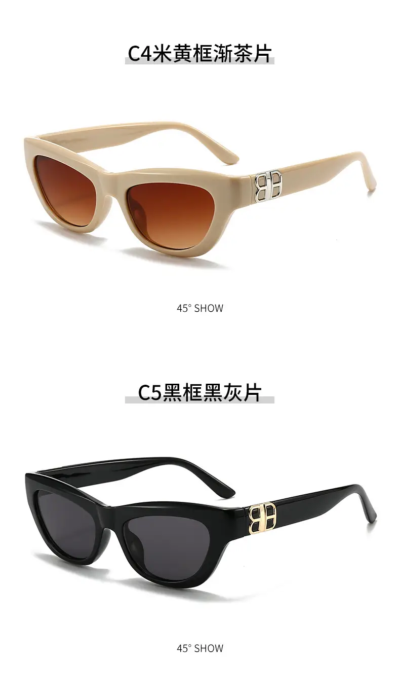 2025 Cat Eye Glasses for Women Golden Frame β feature 12