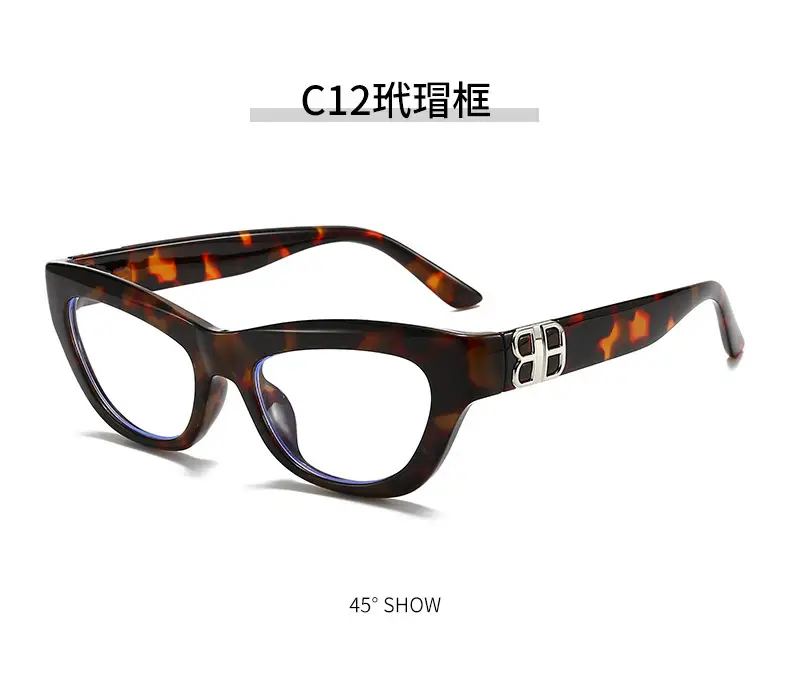 2025 Cat Eye Glasses for Women Golden Frame β feature 16