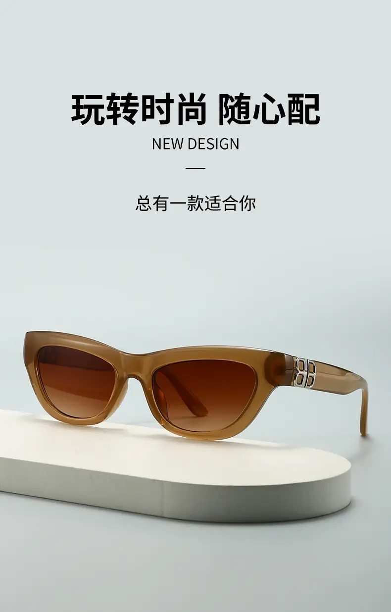 2025 Cat Eye Glasses for Women Golden Frame β feature 2