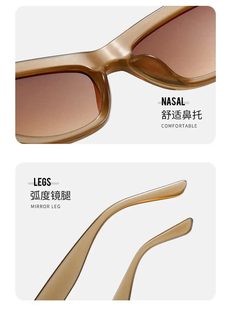 2025 Cat Eye Glasses for Women Golden Frame β feature 5