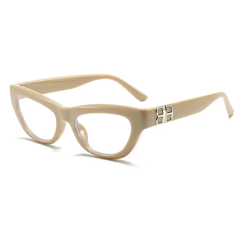 2025 Cat Eye Glasses for Women Golden Frame - Image 12