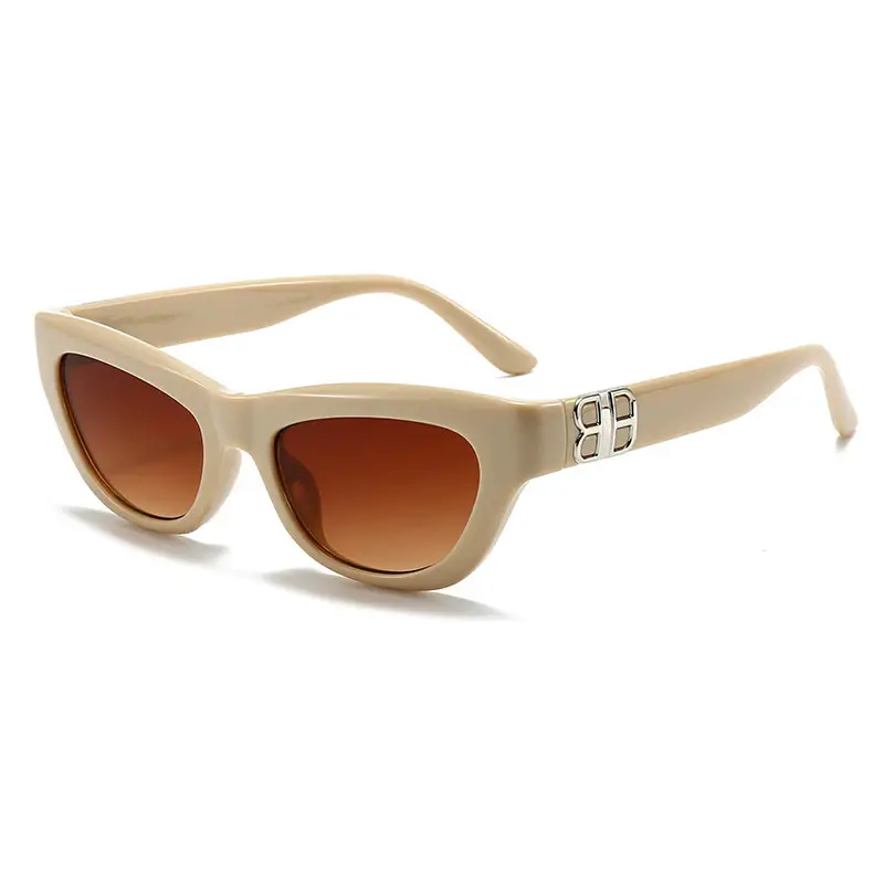 2025 Cat Eye Glasses for Women Golden Frame - Image 6