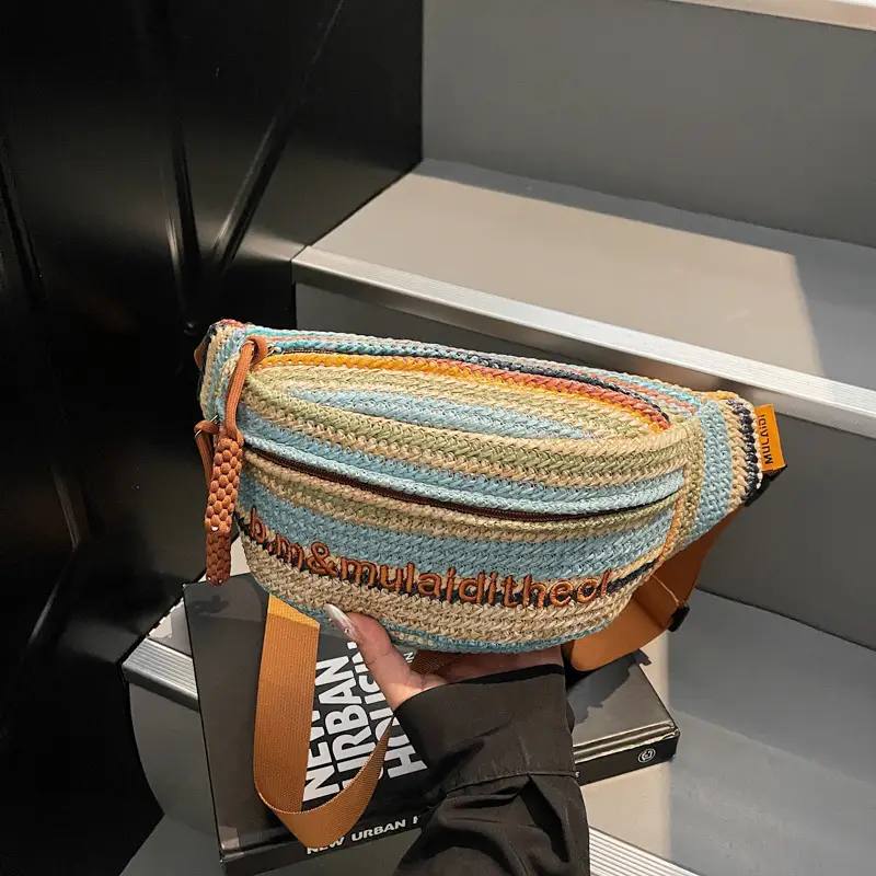 Women Woven Crossbody Bag Summer 2026 - Image 3