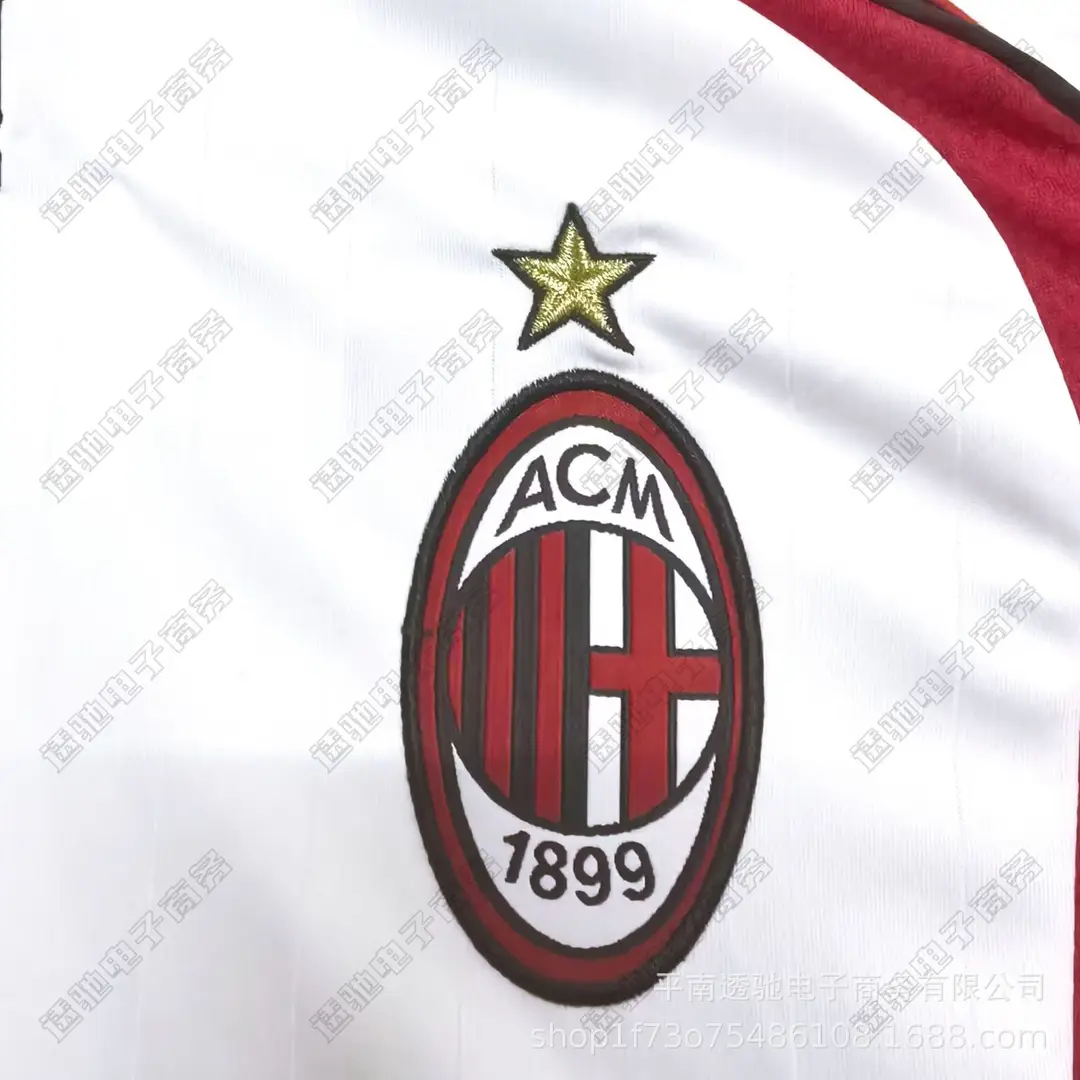 Italian Serie a Classic Team Retro Football Jerseys Ac Milan Kaká Inter Milan Home and Away Short-Sleeved Football Uniforms — feature 14
