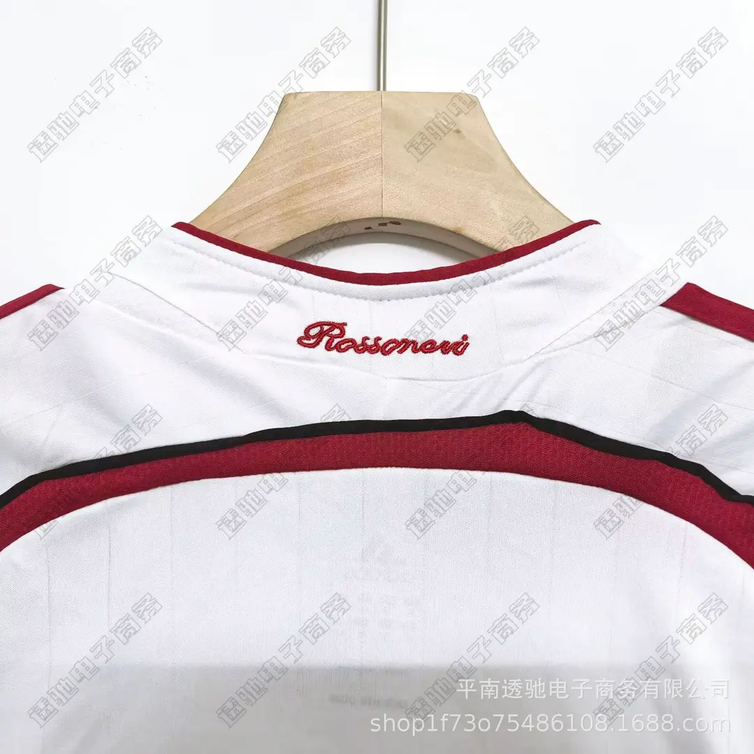 Italian Serie a Classic Team Retro Football Jerseys Ac Milan Kaká Inter Milan Home and Away Short-Sleeved Football Uniforms — feature 15