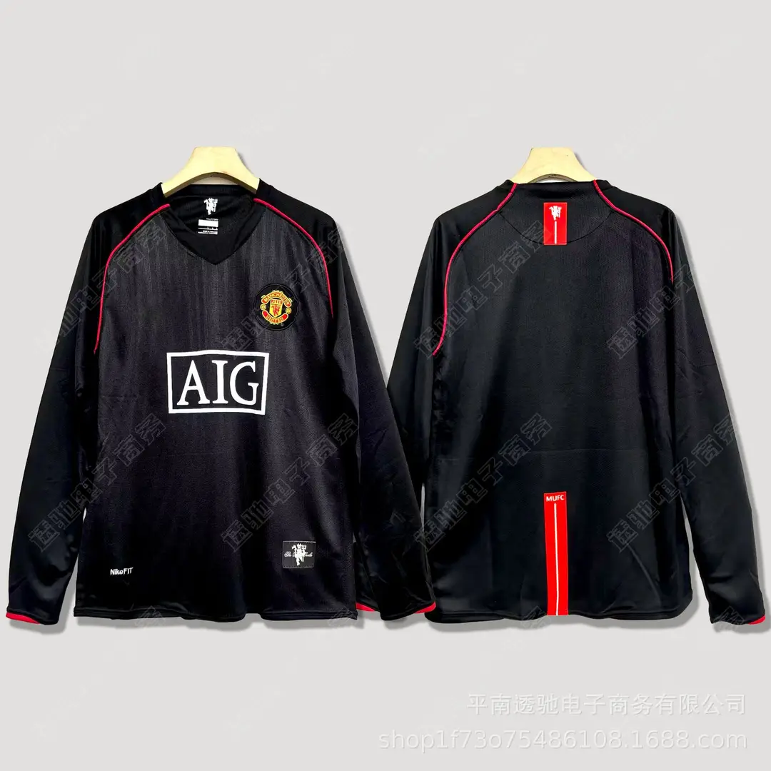 Italian Serie a Classic Team Retro Football Jerseys Ac Milan Kaká Inter Milan Home and Away Short-Sleeved Football Uniforms