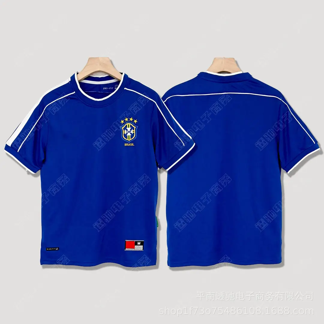 Italian Serie a Classic Team Retro Football Jerseys Ac Milan Kaká Inter Milan Home and Away Short-Sleeved Football Uniforms