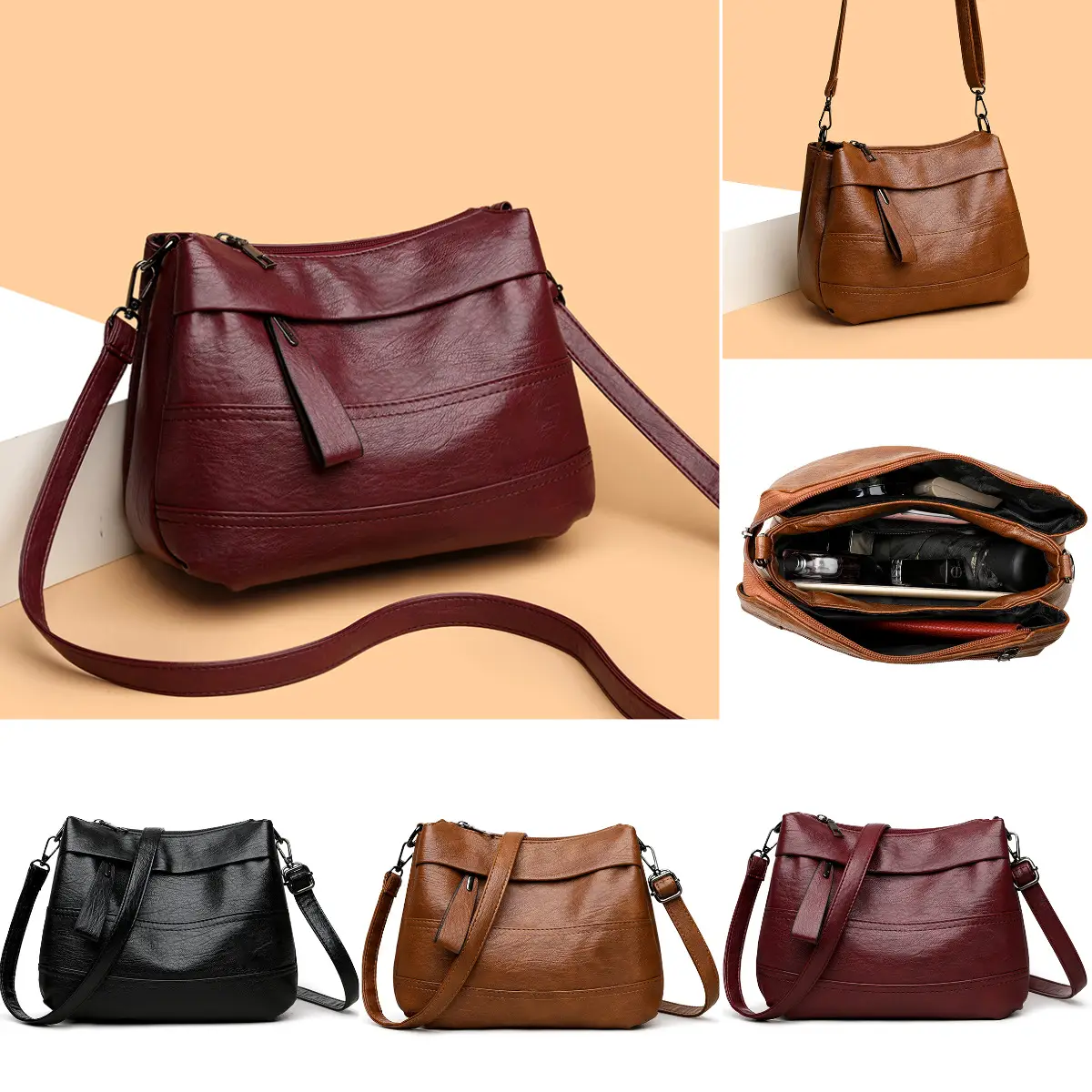 2026 Korean Style Women's Shoulder & Crossbody Bag - Image 4