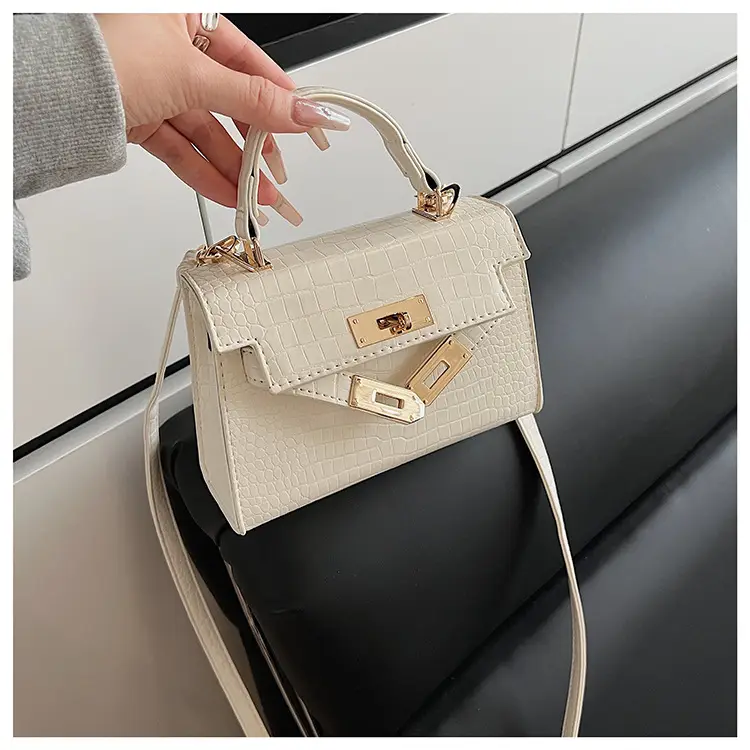 Brown Croc Leather Satchel Bag for Women 2025 — feature 18