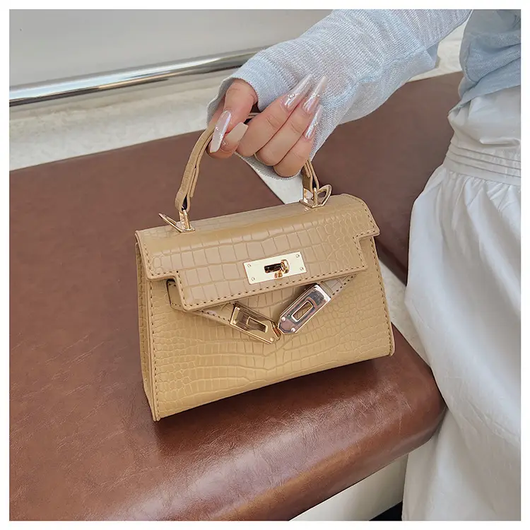 Brown Croc Leather Satchel Bag for Women 2025 — feature 44