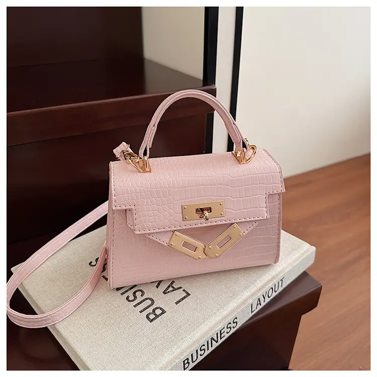 Brown Croc Leather Satchel Bag for Women 2025 — feature 47