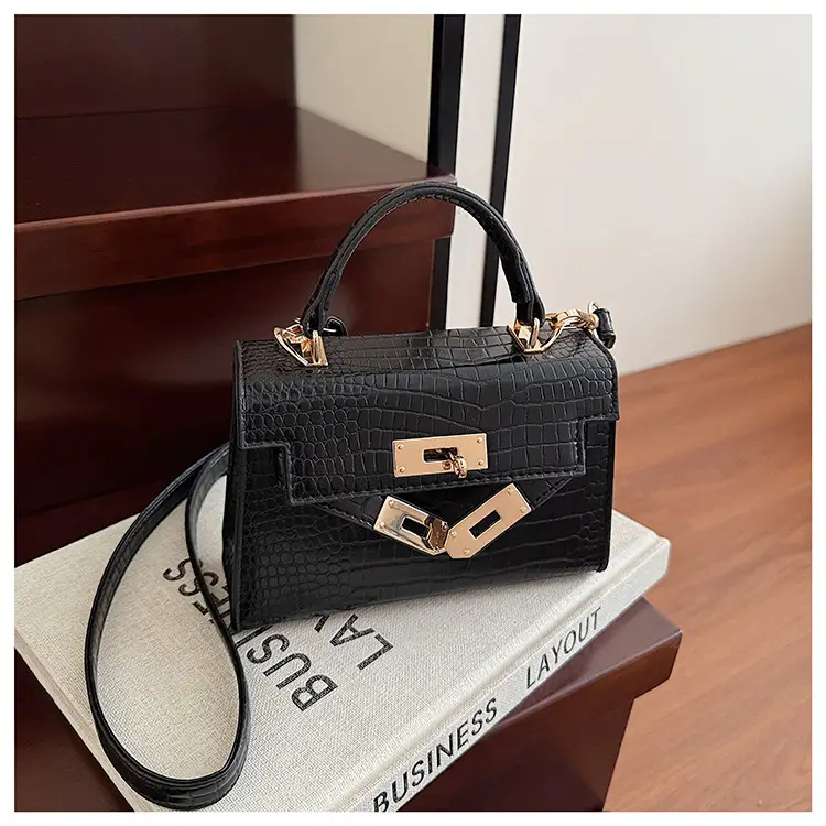 Brown Croc Leather Satchel Bag for Women 2025 — feature 48