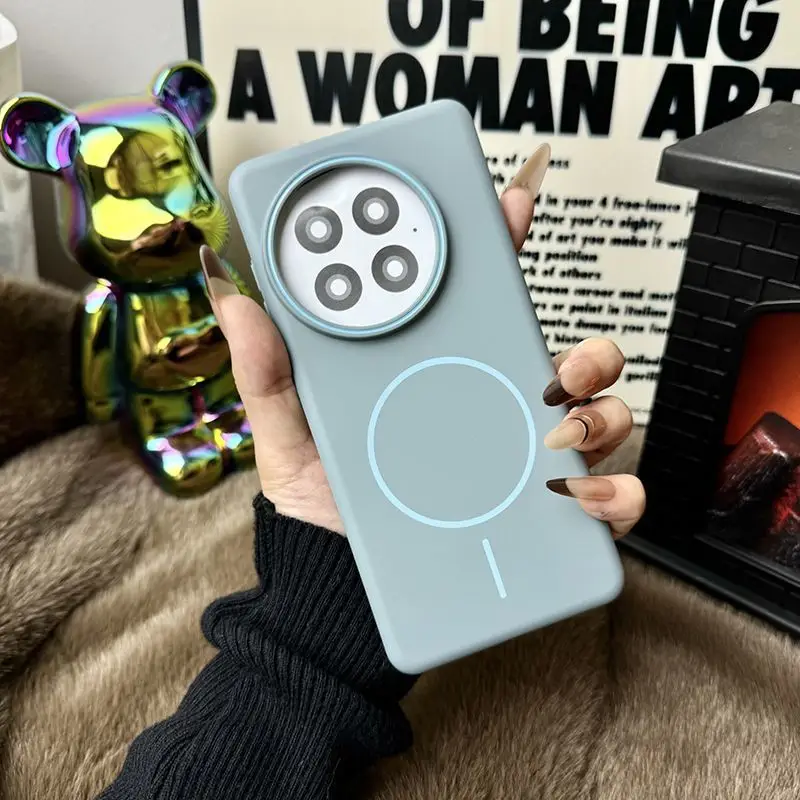 Suitable for Oneplus 13 Mobile Phone Case Ace5 New Ace3 Ultra-Thin Magnetic Hard High-End Simple Anti-Fall Protective Cover for Women — feature 11