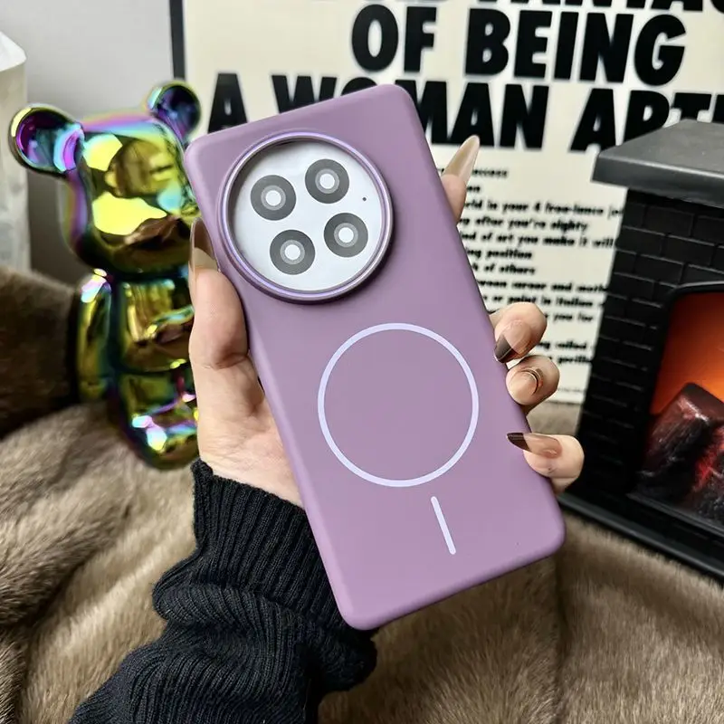 Suitable for Oneplus 13 Mobile Phone Case Ace5 New Ace3 Ultra-Thin Magnetic Hard High-End Simple Anti-Fall Protective Cover for Women — feature 17