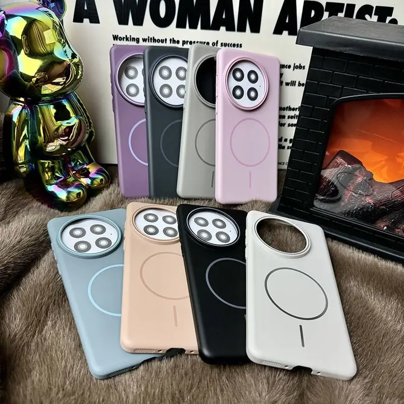 Suitable for Oneplus 13 Mobile Phone Case Ace5 New Ace3 Ultra-Thin Magnetic Hard High-End Simple Anti-Fall Protective Cover for Women — feature 9