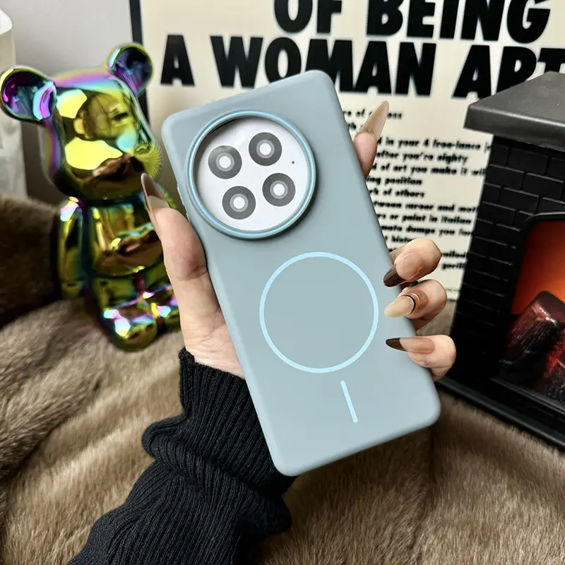 Suitable for Oneplus 13 Mobile Phone Case Ace5 New Ace3 Ultra-Thin Magnetic Hard High-End Simple Anti-Fall Protective Cover for Women - Image 5