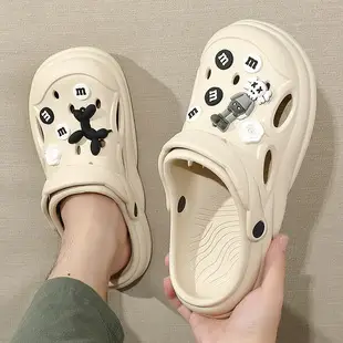 Women's Croc Sandals Cream Non-Slip Summer — feature 19
