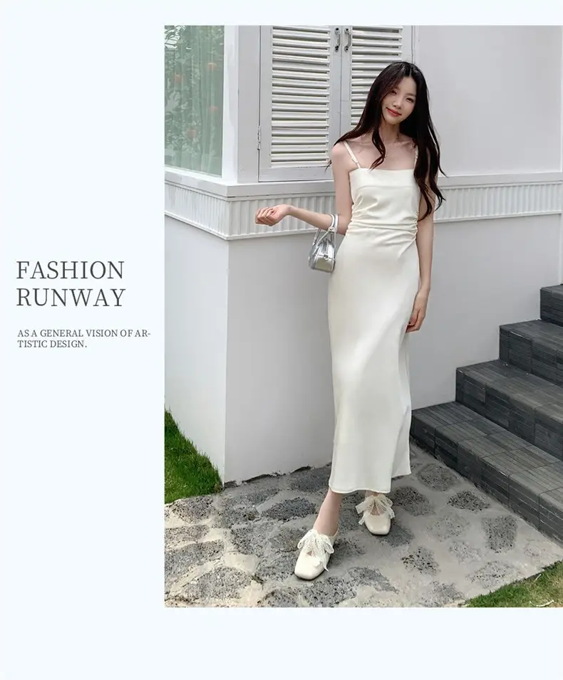High-Appearance Closed-Toe Slippers for Women, Summer Outdoor Wear, 2026 New Summer Style, Suitable for Pairing with Skirts, Silver Bow Half-Slippers — feature 7